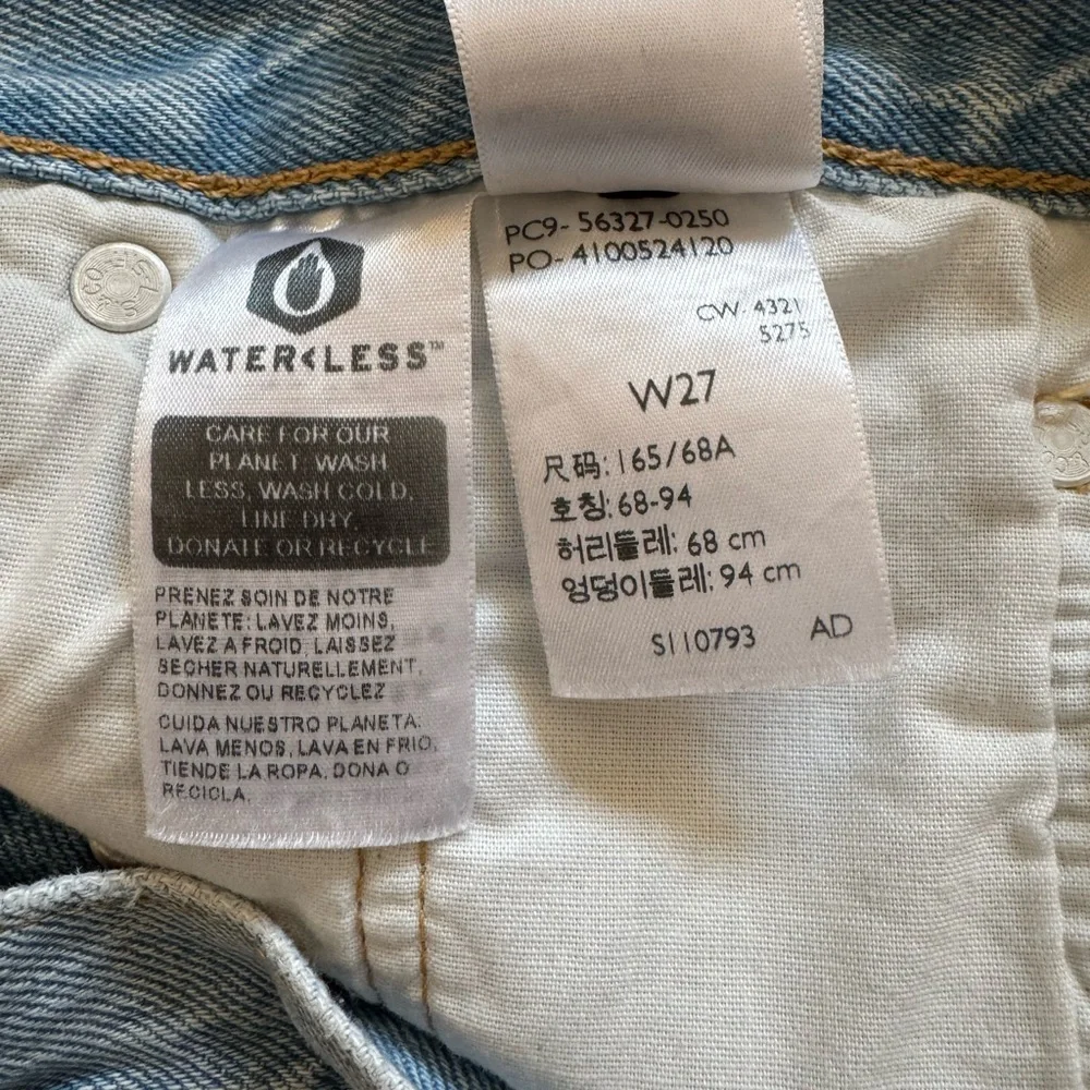 Levi’s premium Black and Light Blue Denim Shorts 3 pair - Picture 14 of 14
